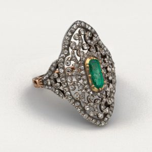 Emerald Marquise Ring